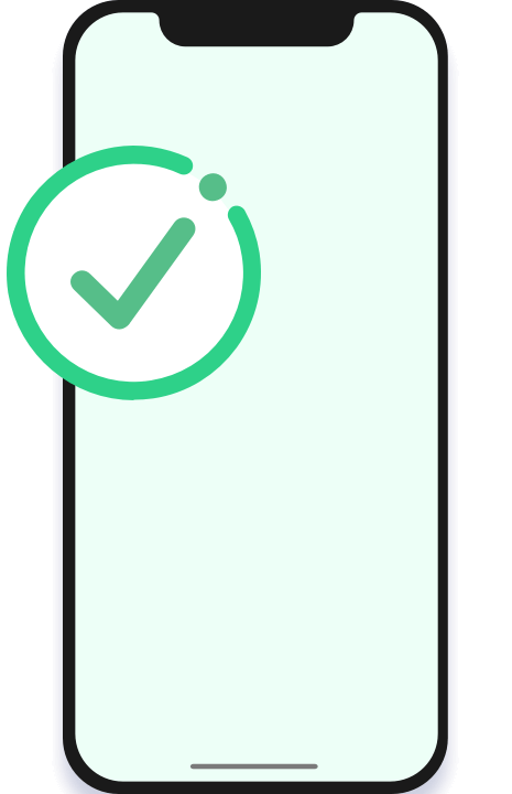 Action approved icon